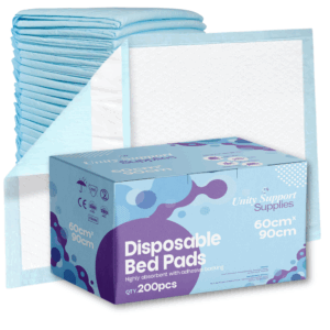 200 x Premium Incontinence Bed Pads, Ultra Absorbent Protection Sheets 90cmx60cm